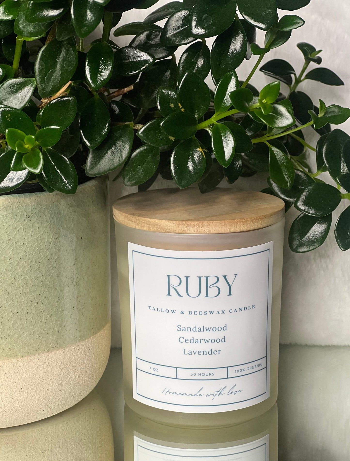 Ruby Candle